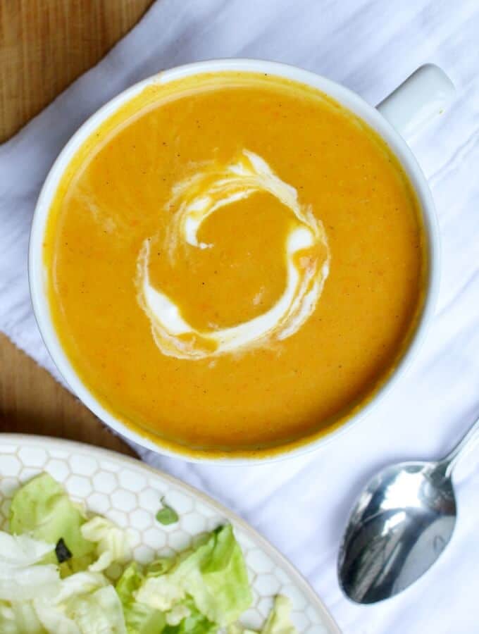 butternut squash soup recipe