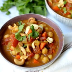 chickpea coconut curry