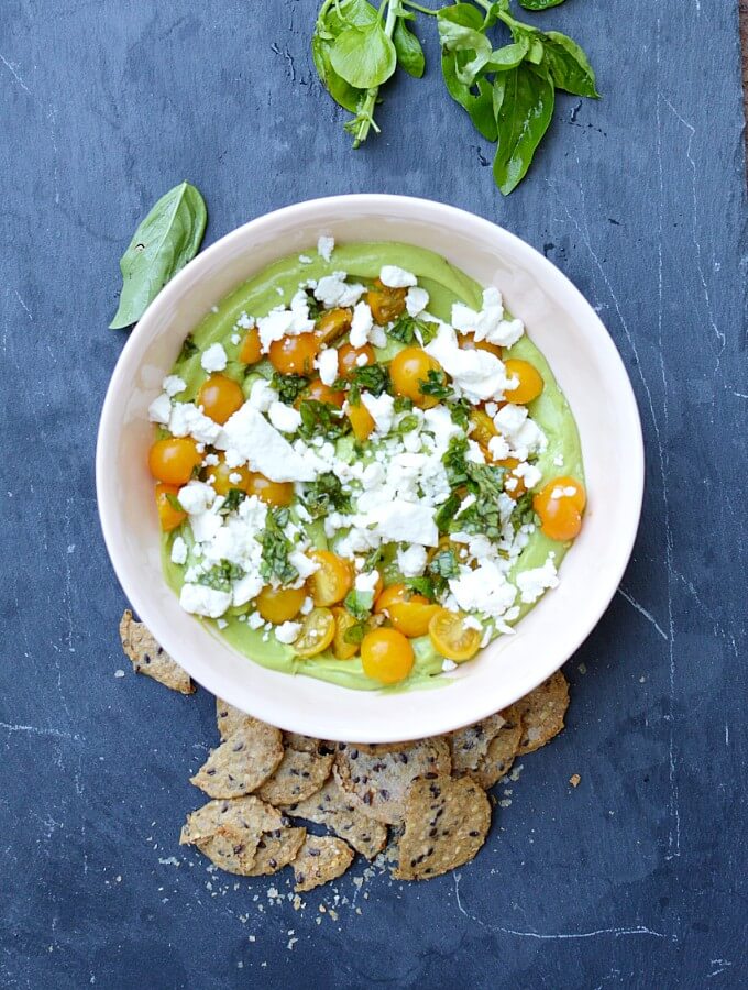 creamy avocado dip