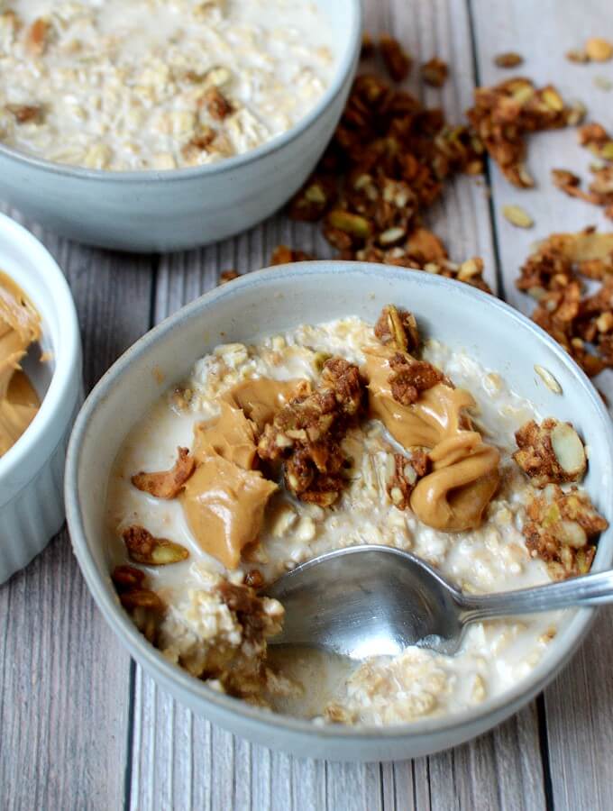 vegan overnight oats