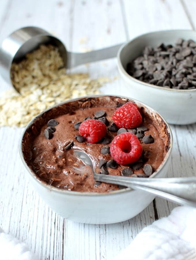 chocolate overnight oats