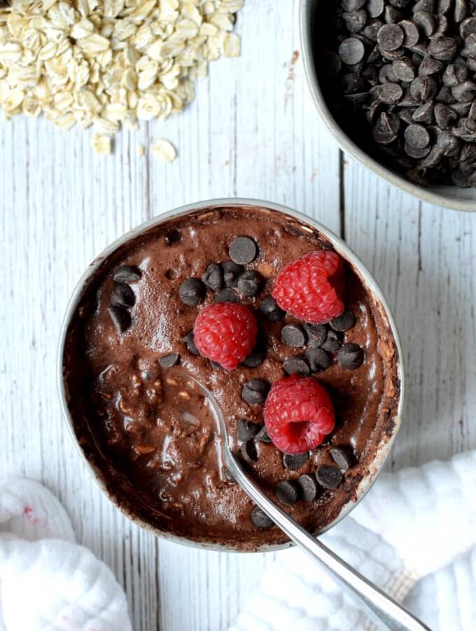 Overnight Oats, Dark Chocolate