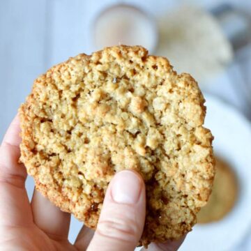 flourless oatmeal cookies
