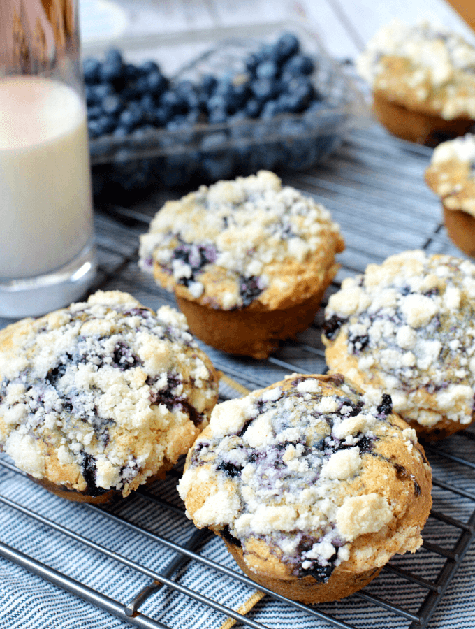 gluten free blueberry muffins