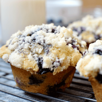 gluten free blueberry muffin