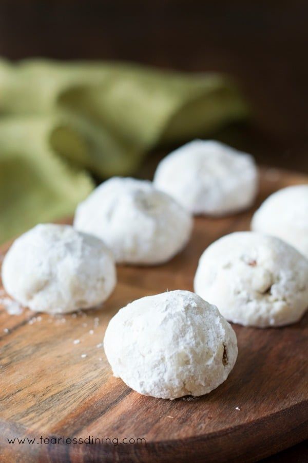 gluten free russian tea cookies