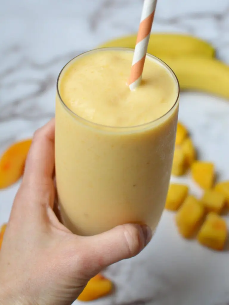 Banana Peach Smoothie