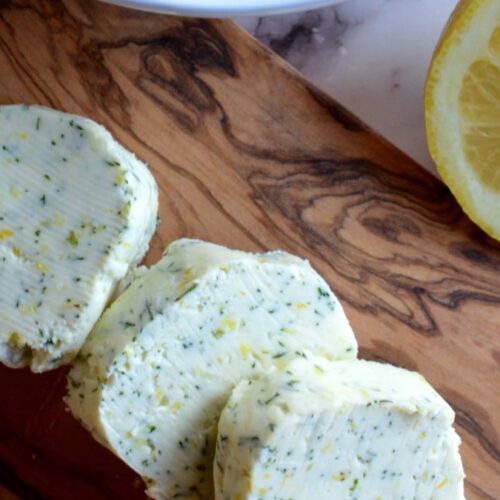 Dill Butter Recipe caramel and cashews