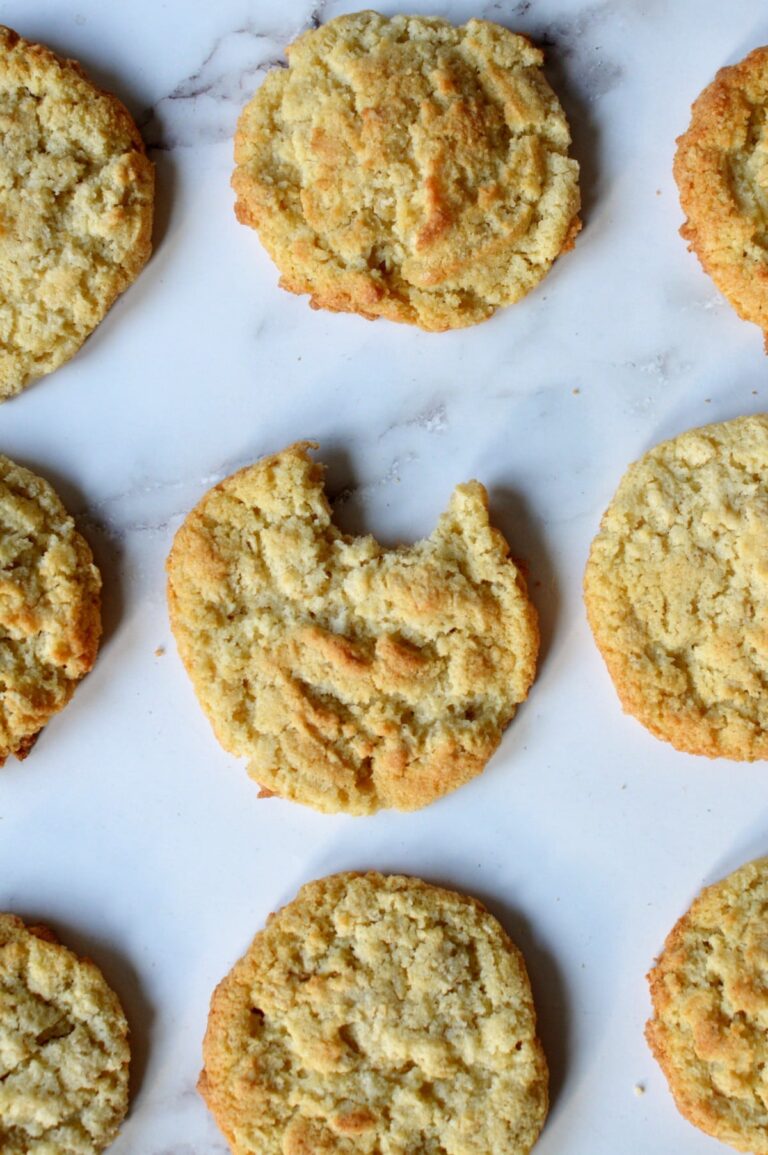 Coconut Flour Oatmeal Cookies caramel and cashews