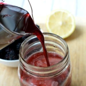 blackberry simple syrup