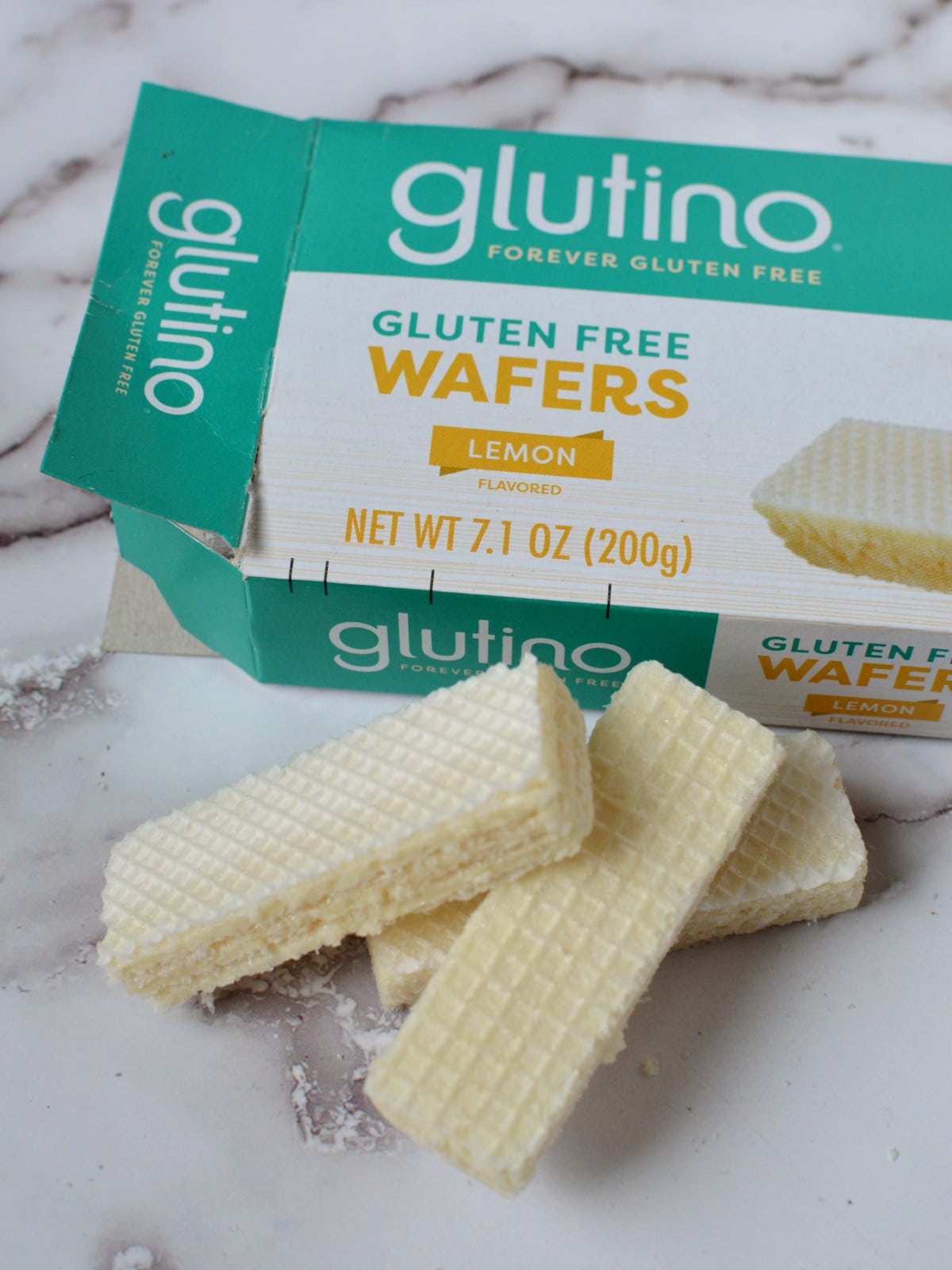 glutino gluten free lemon wafers