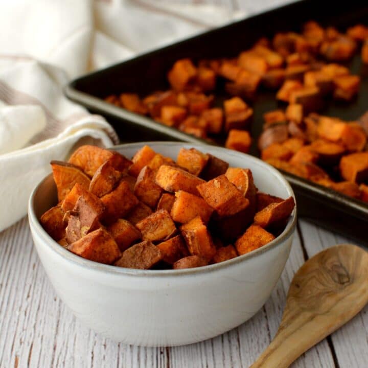 whole30 roasted sweet potatoes