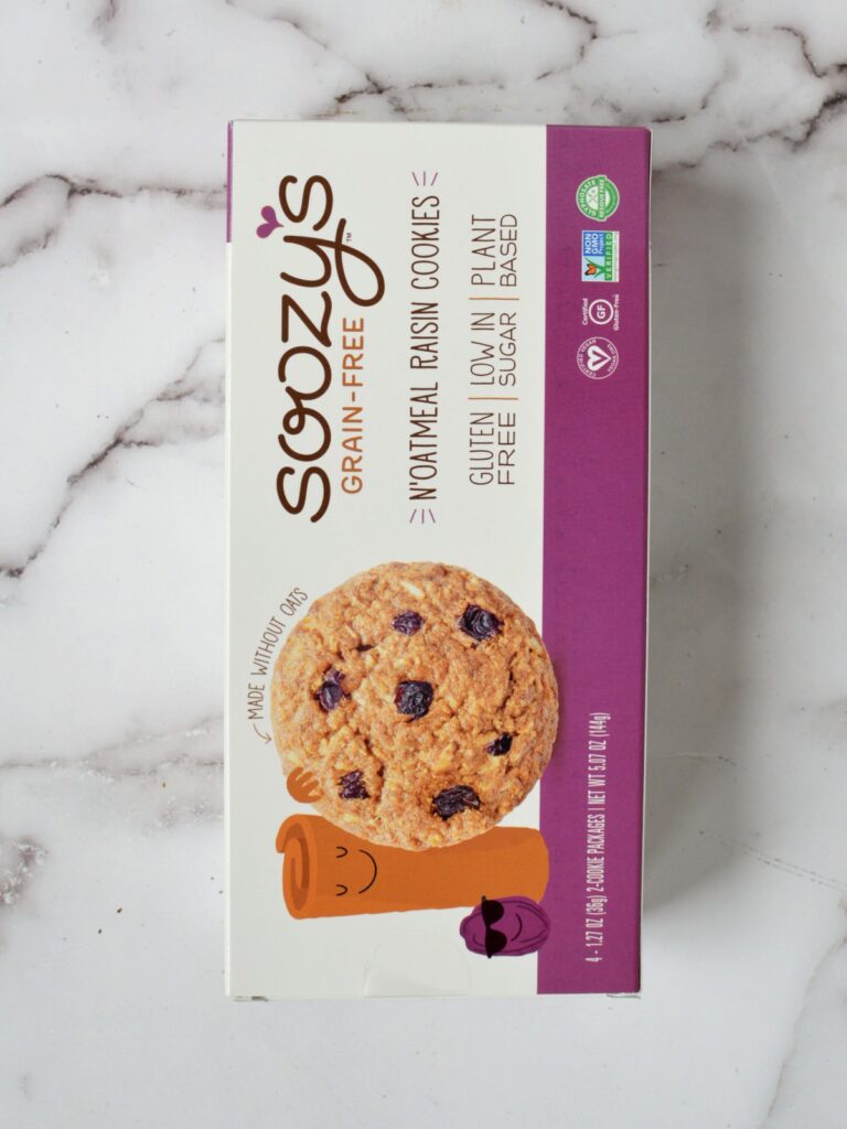 soozys grain free cookies