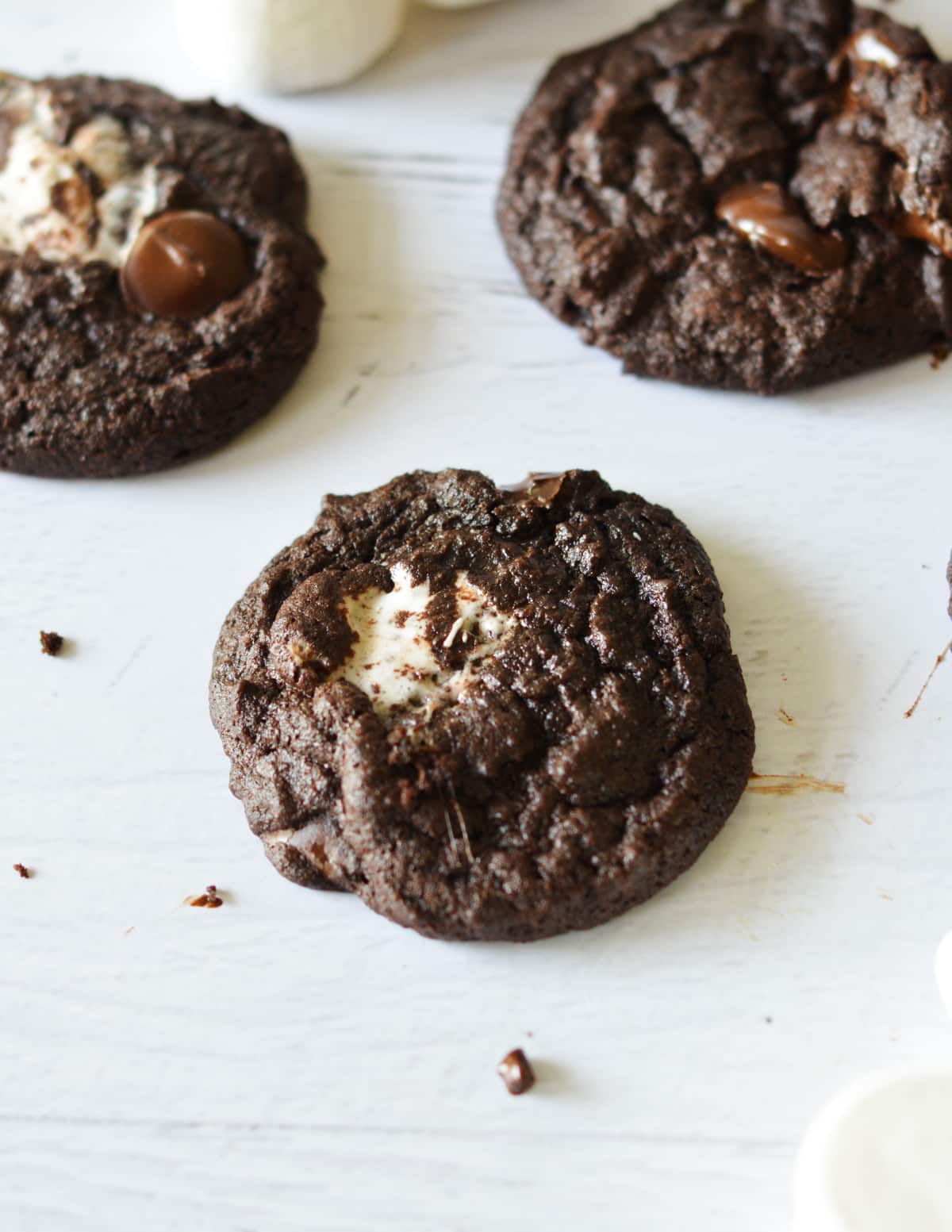 a chocolate marshmallow cookie.