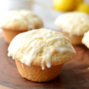 gluten free lemon muffins