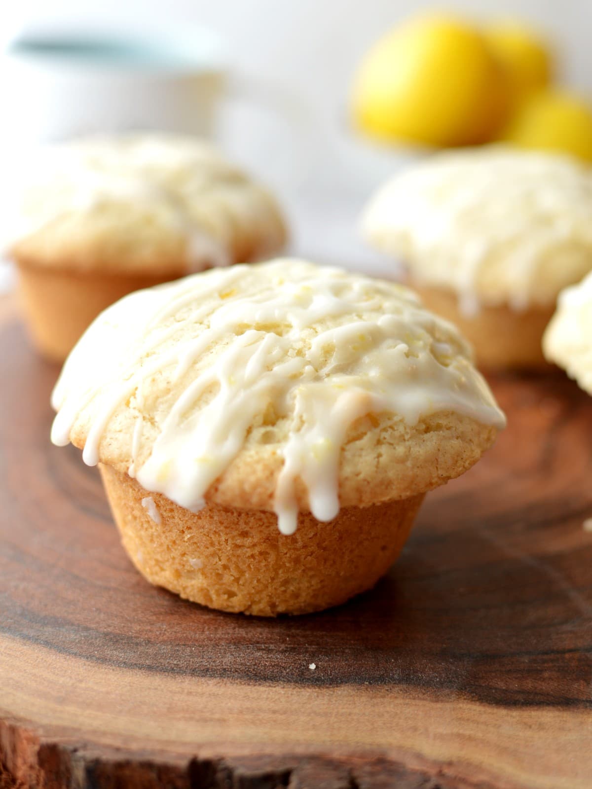 gluten free lemon muffins