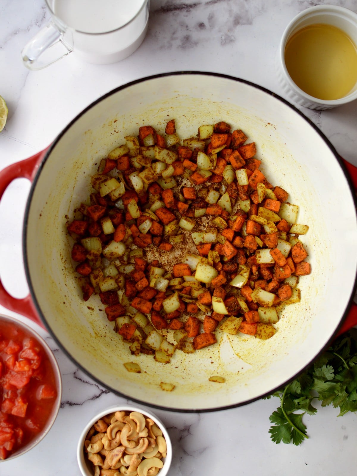 sautéed carrots with spices