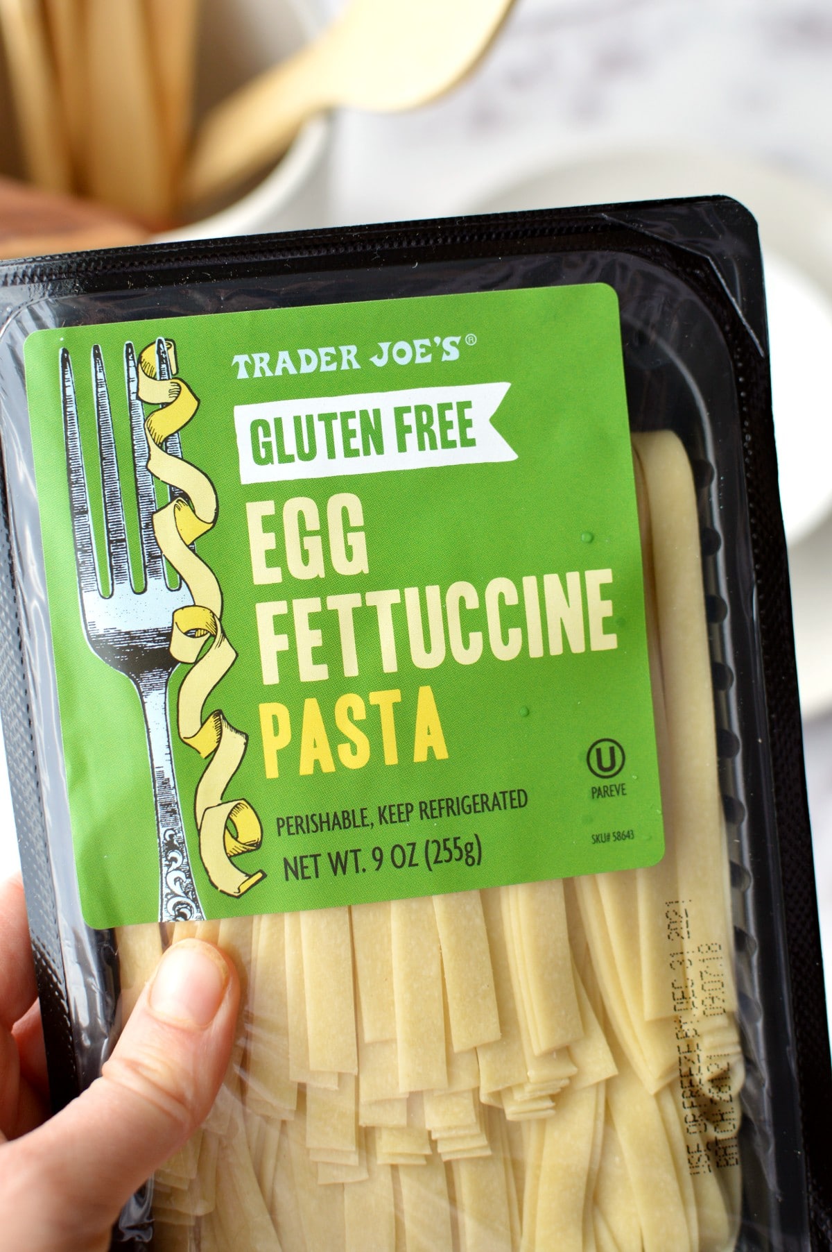 gluten free egg fettuccine