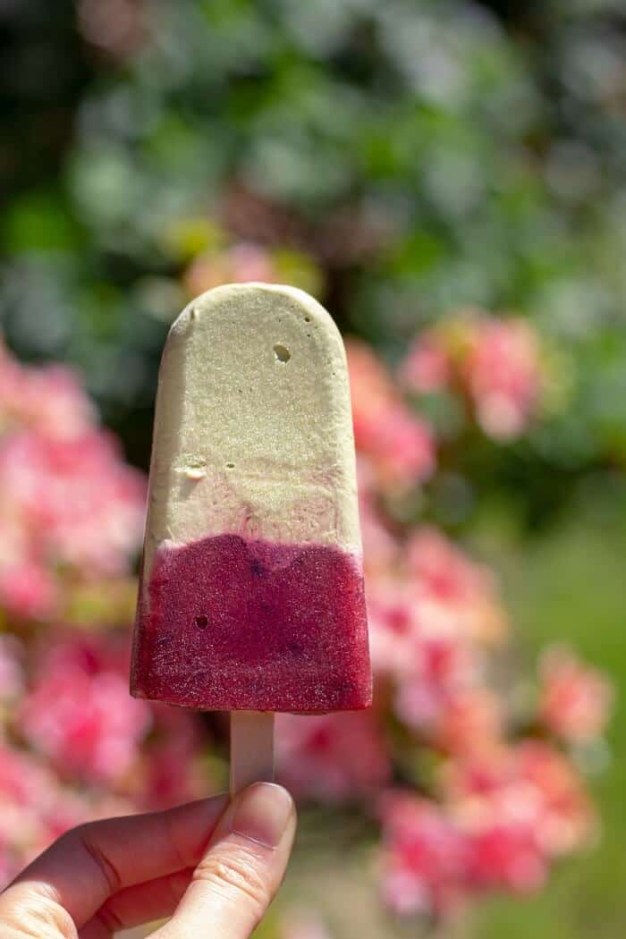 matcha popsicles