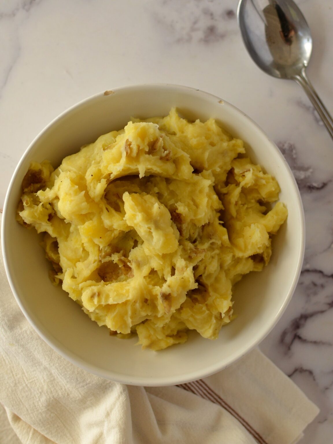 Almond Milk Mashed Potatoes caramel and cashews