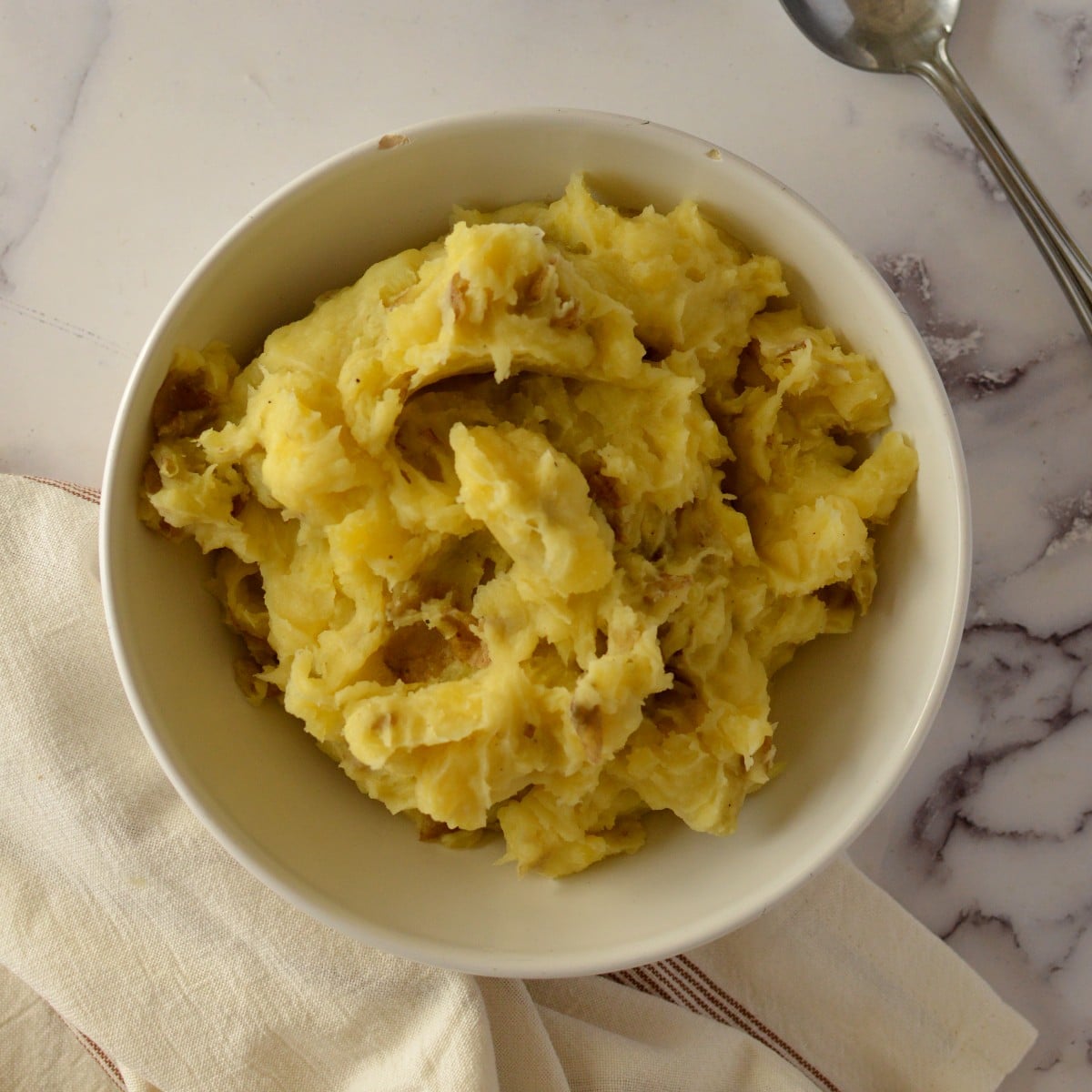 Almond Milk Mashed Potatoes caramel and cashews