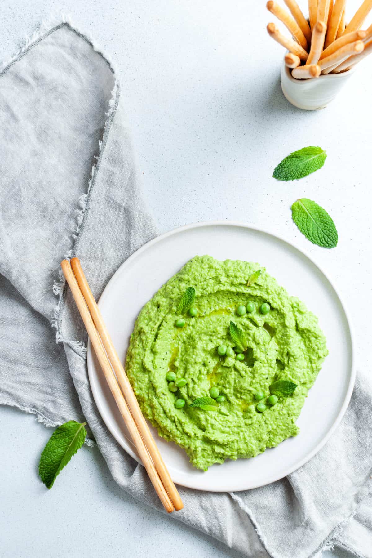 pea and mint dip 