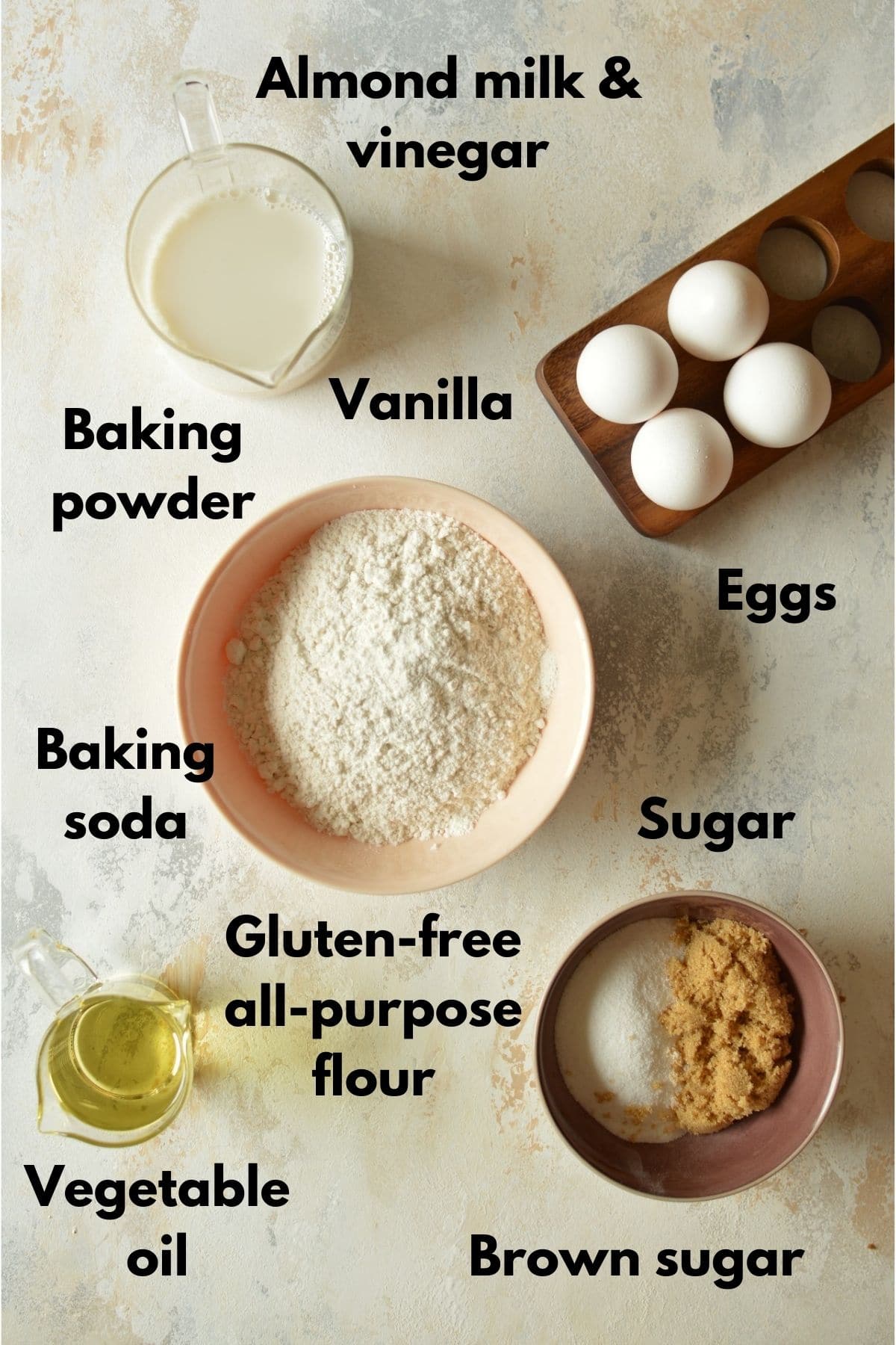 gluten-free dairy-free cake ingredients