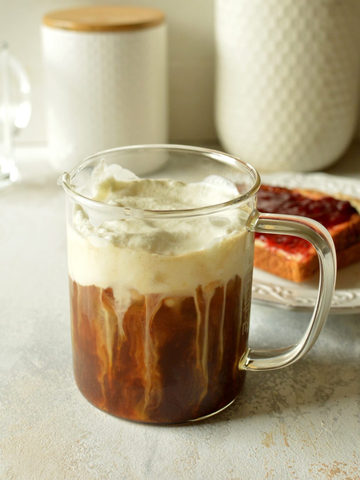 Starbucks Sweet Cream Cold Foam Recipe caramel and cashews