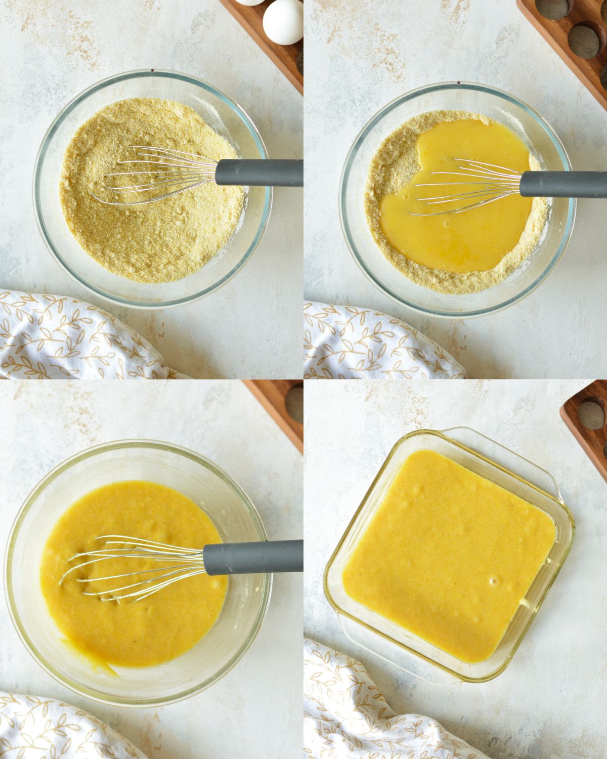how to make gluten free cornbread batter
