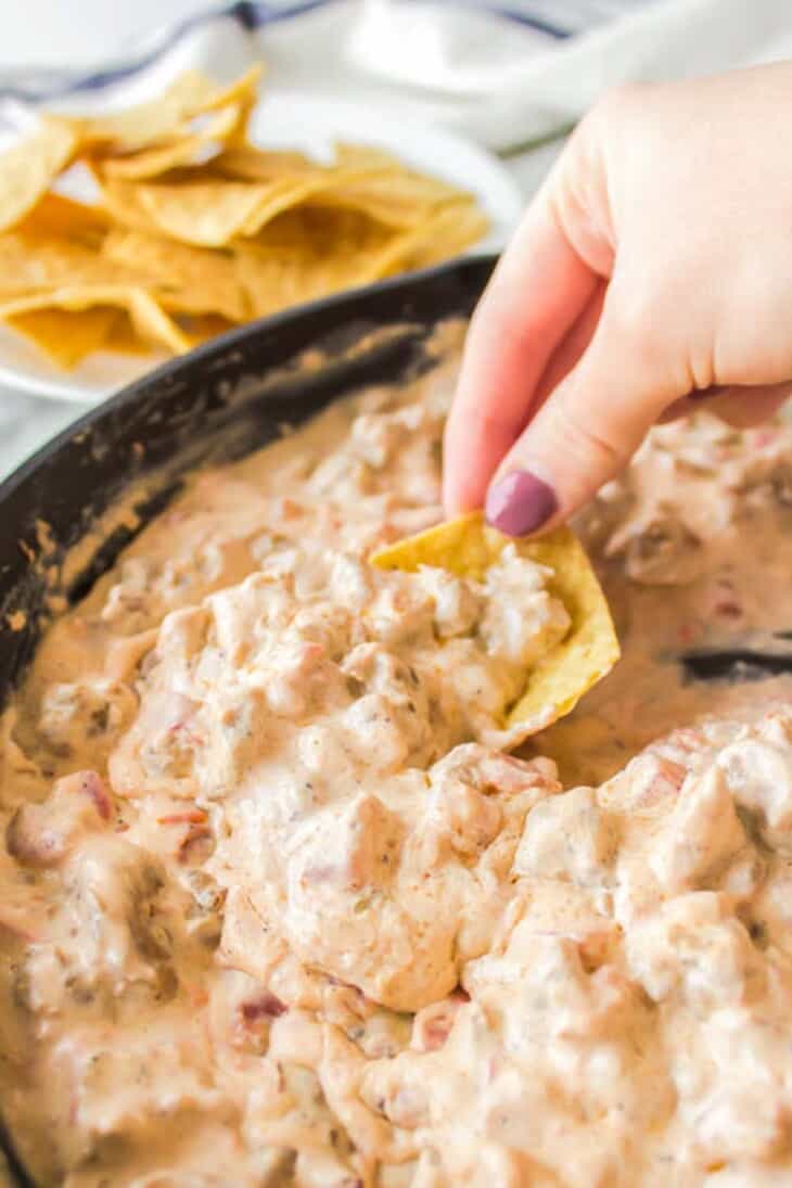 chip in sausage dip