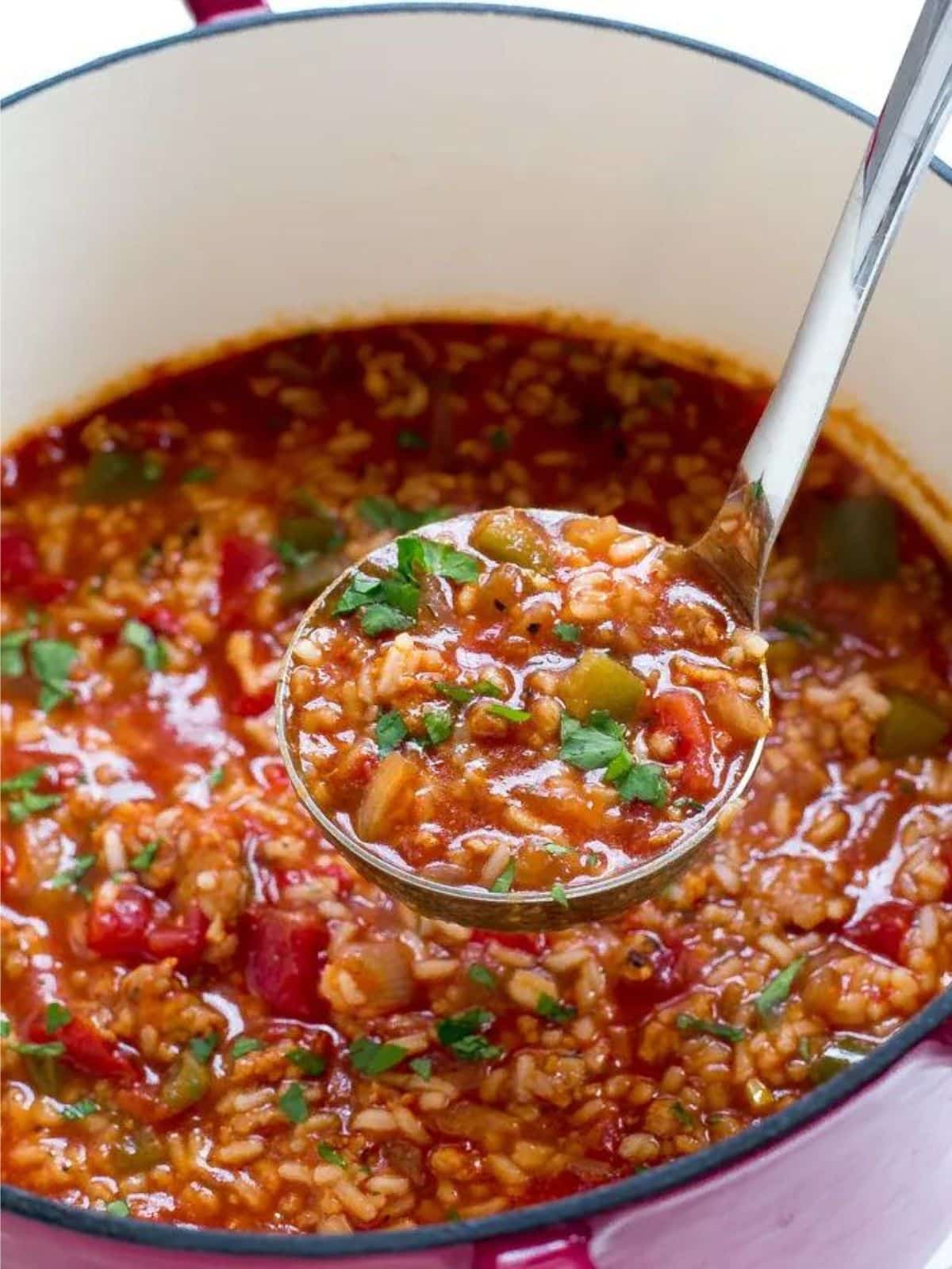 stuffed pepper soup