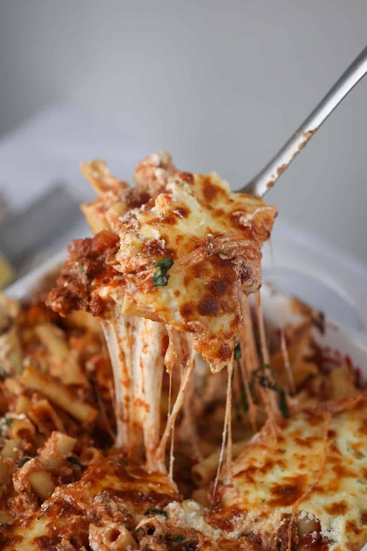 a spoonful of ziti