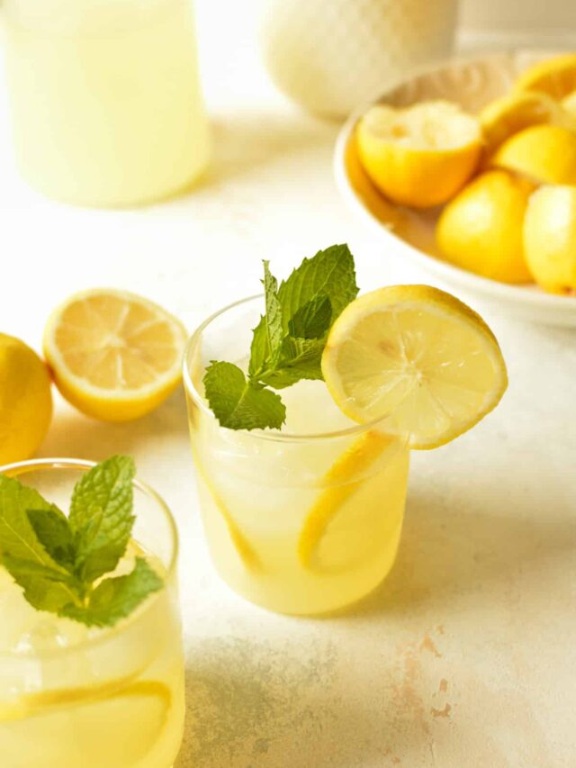 Agave Lemonade Recipe caramel and cashews