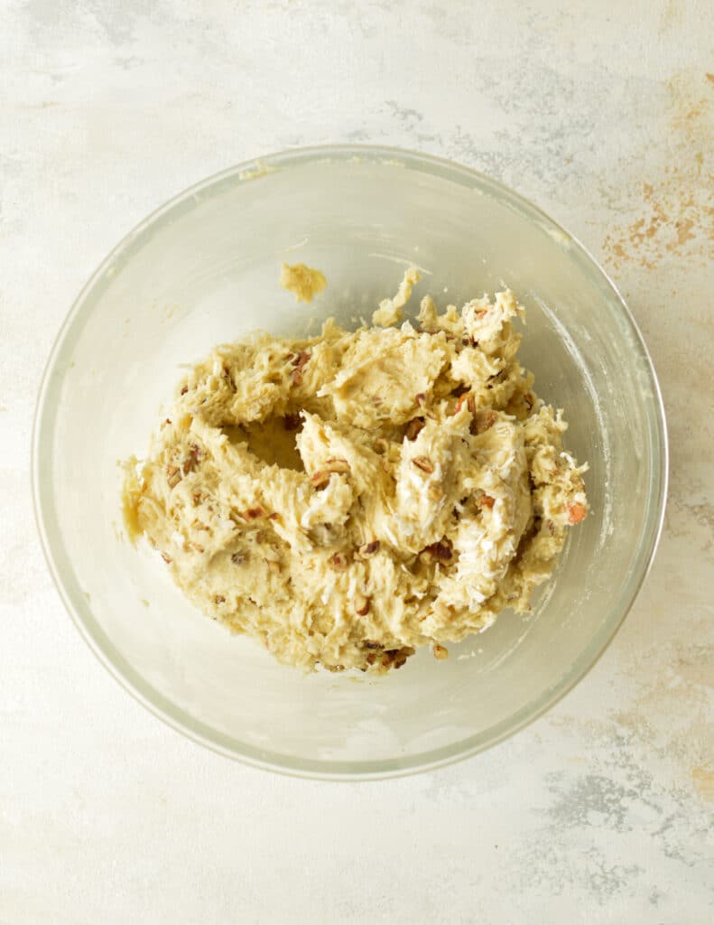 Coconut Pecan Cookies - caramel and cashews