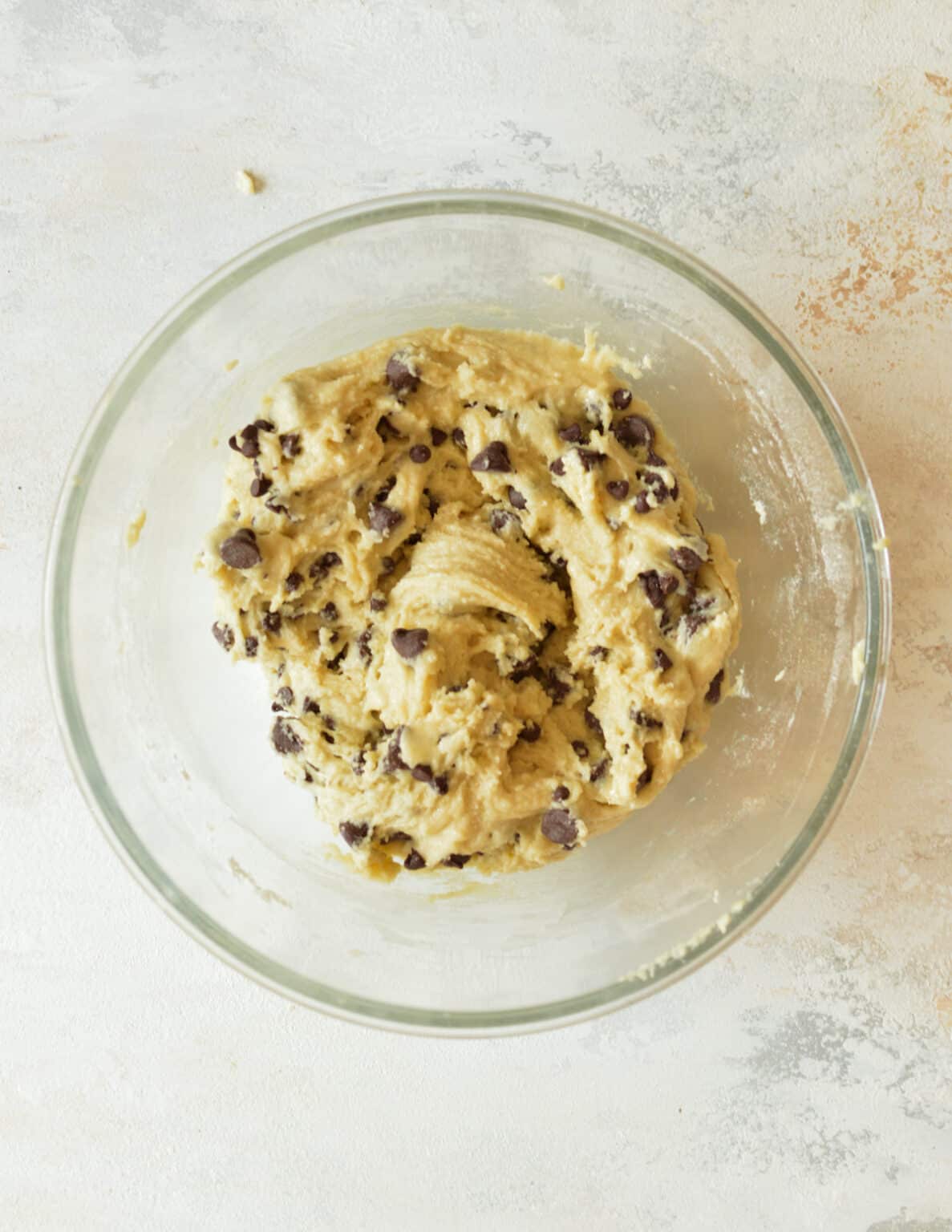 No Butter Chocolate Chip Cookies - caramel and cashews