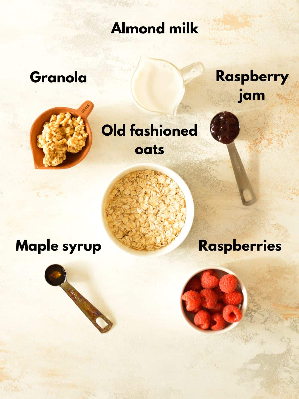 ingredients for overnight oats