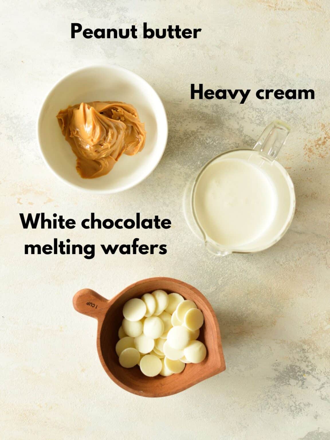 Peanut Butter Ganache caramel and cashews