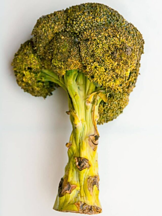 Is yellow broccoli safe to eat? - caramel and cashews