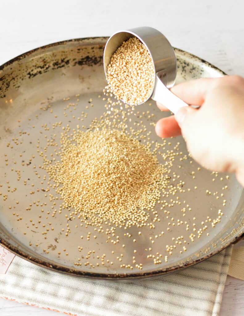 Popped Quinoa How to Make Puffed Quinoa caramel and cashews