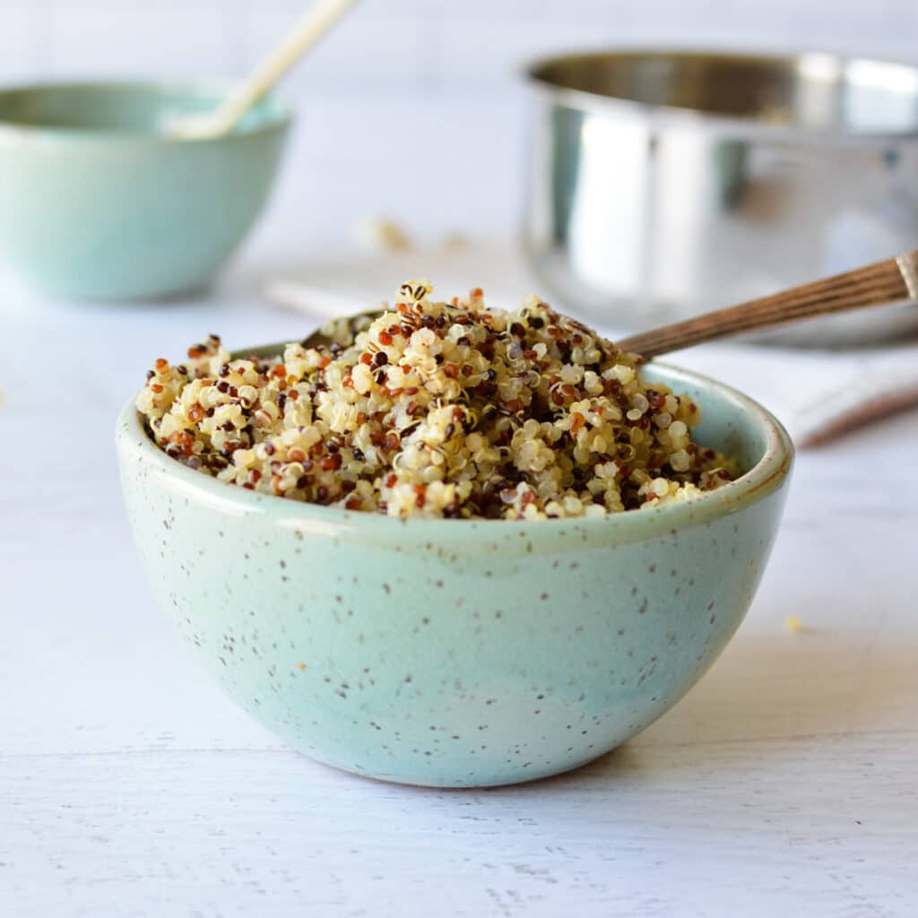 How to Cook TriColor Quinoa caramel and cashews