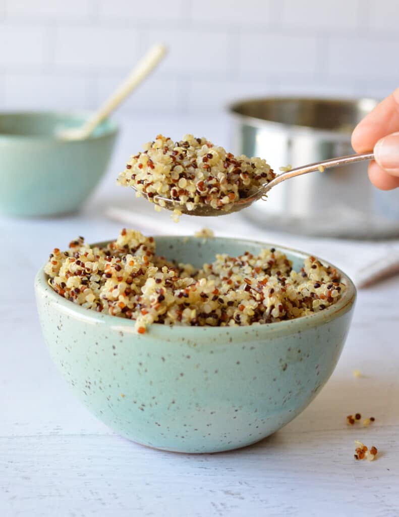 How to Cook TriColor Quinoa caramel and cashews