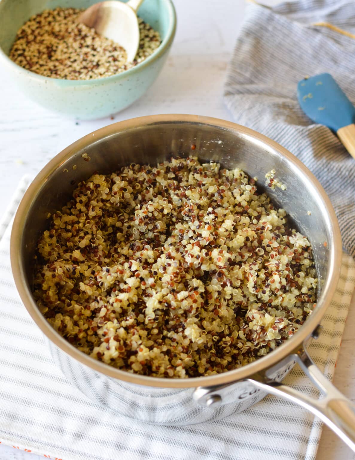 How to Cook TriColor Quinoa caramel and cashews