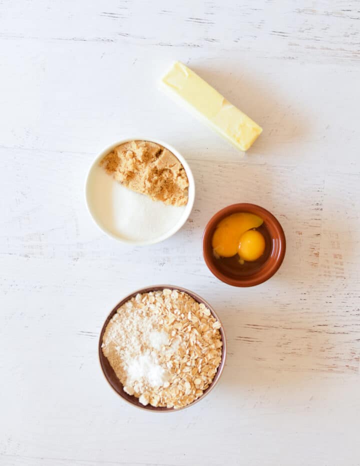 Oat Flour Oatmeal Cookies caramel and cashews
