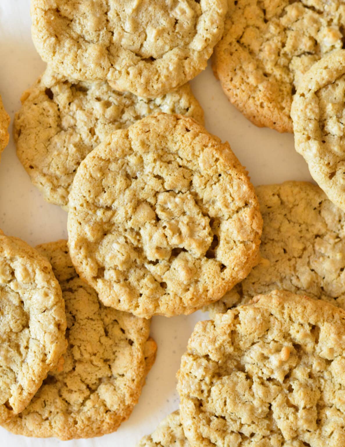 Oat Flour Oatmeal Cookies caramel and cashews