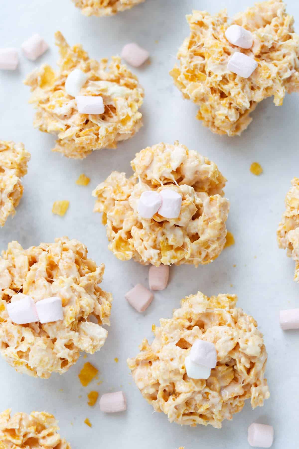 marshmallow cornflake cookies.