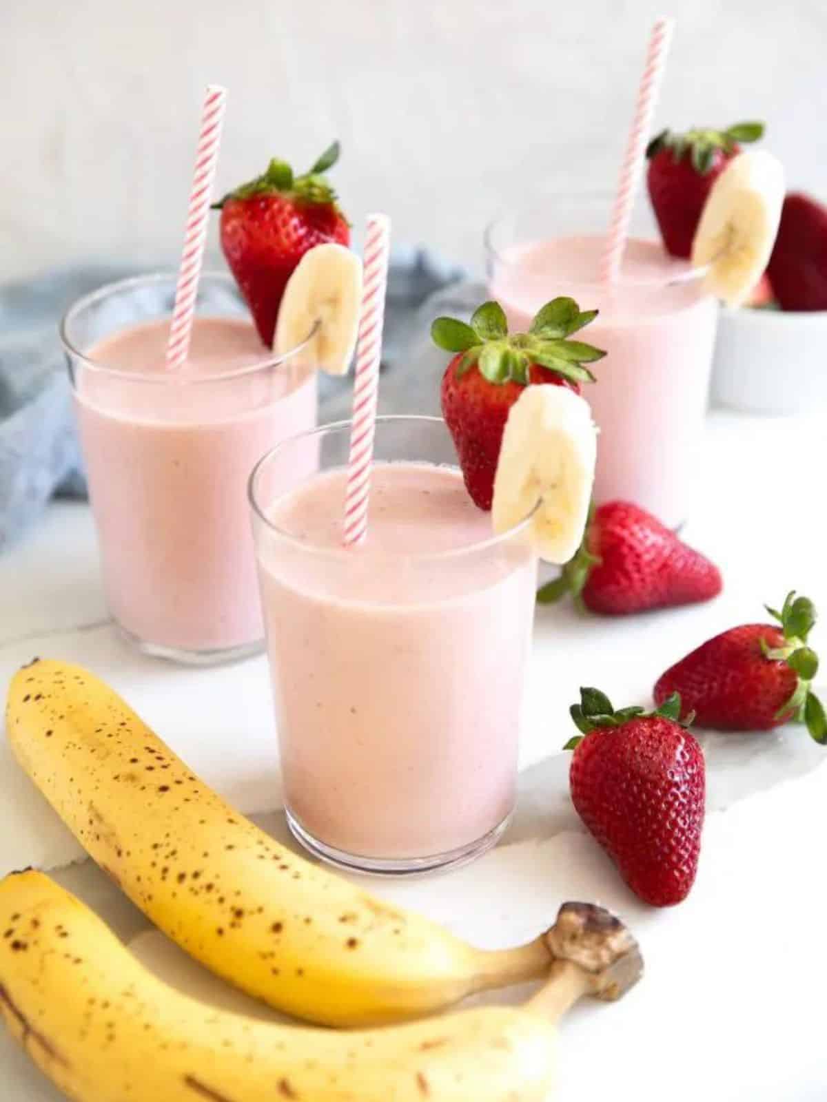 strawberry smoothies