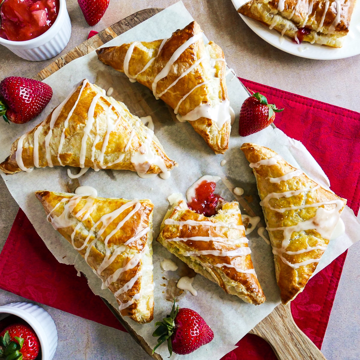 strawberry turnovers