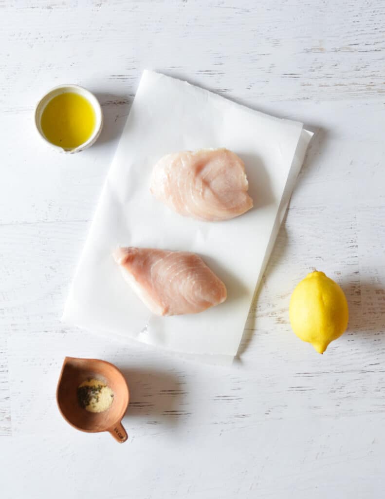 Baked Swordfish with Lemon Basil Butter caramel and cashews