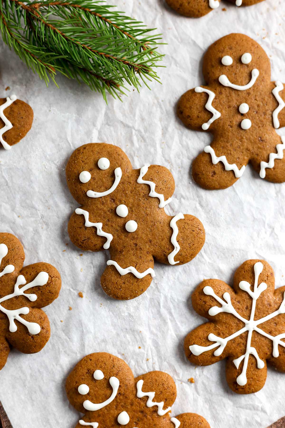 gluten free gingerbread cookies.