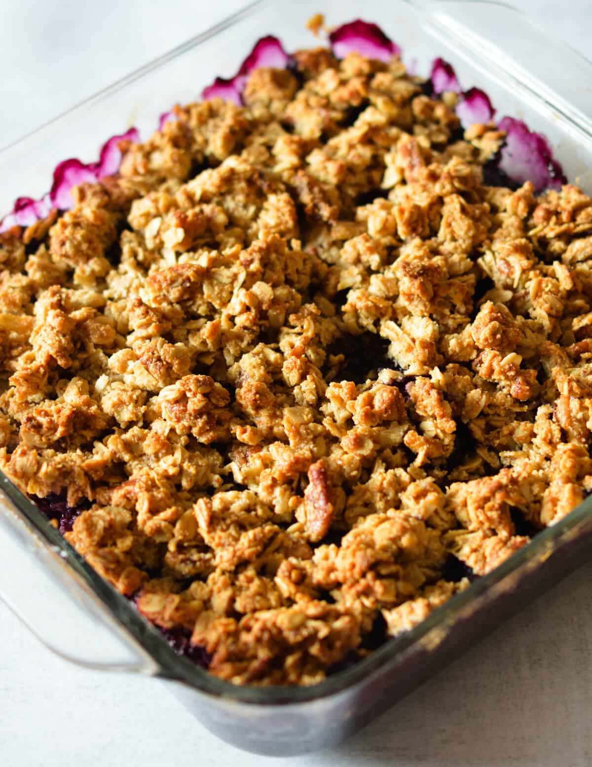 blueberry crisp